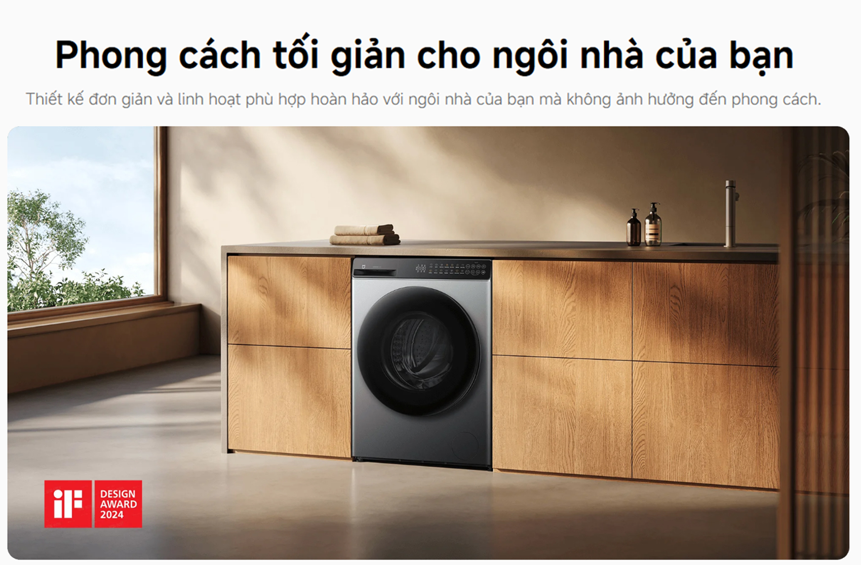 May giat say Xiaomi Mijia cua truoc WD105MJA10MY giat 10.5kg say 7kg 17