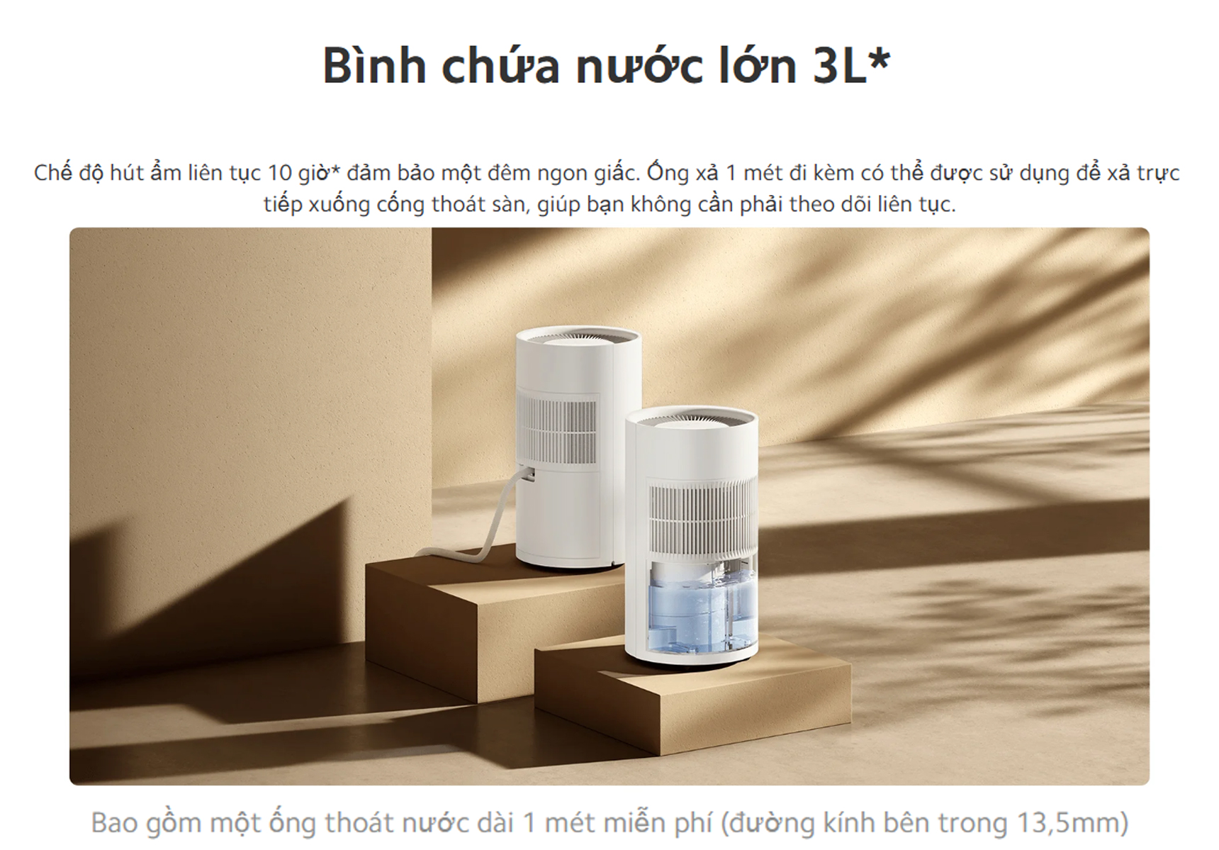 May hut am 13L Xiaomi Smart Dehumidifier Lite EU BHR8374EU bigmivn 5