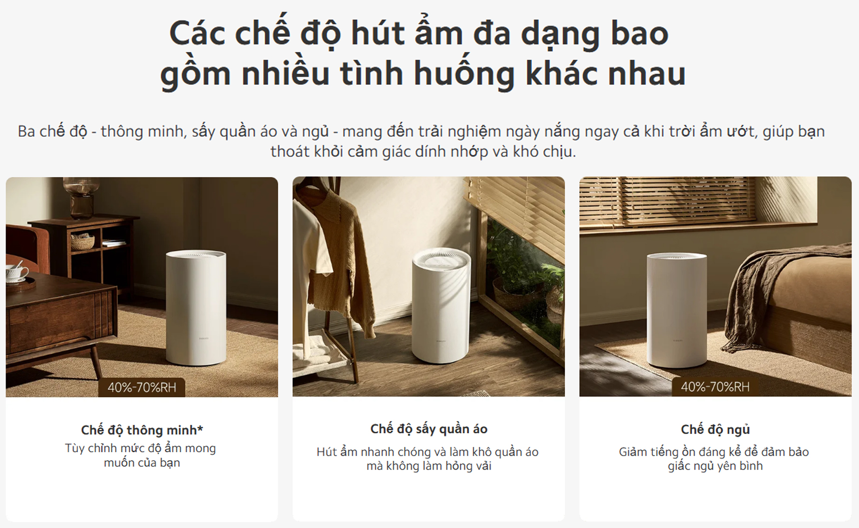 May hut am 13L Xiaomi Smart Dehumidifier Lite EU BHR8374EU bigmivn 6