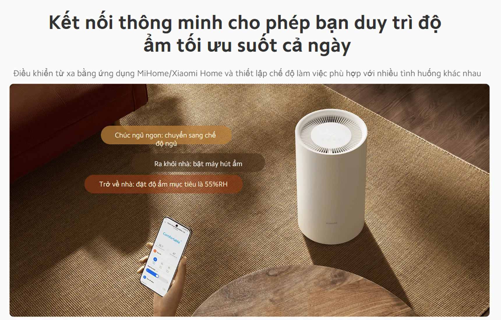 May hut am 13L Xiaomi Smart Dehumidifier Lite EU BHR8374EU bigmivn 8