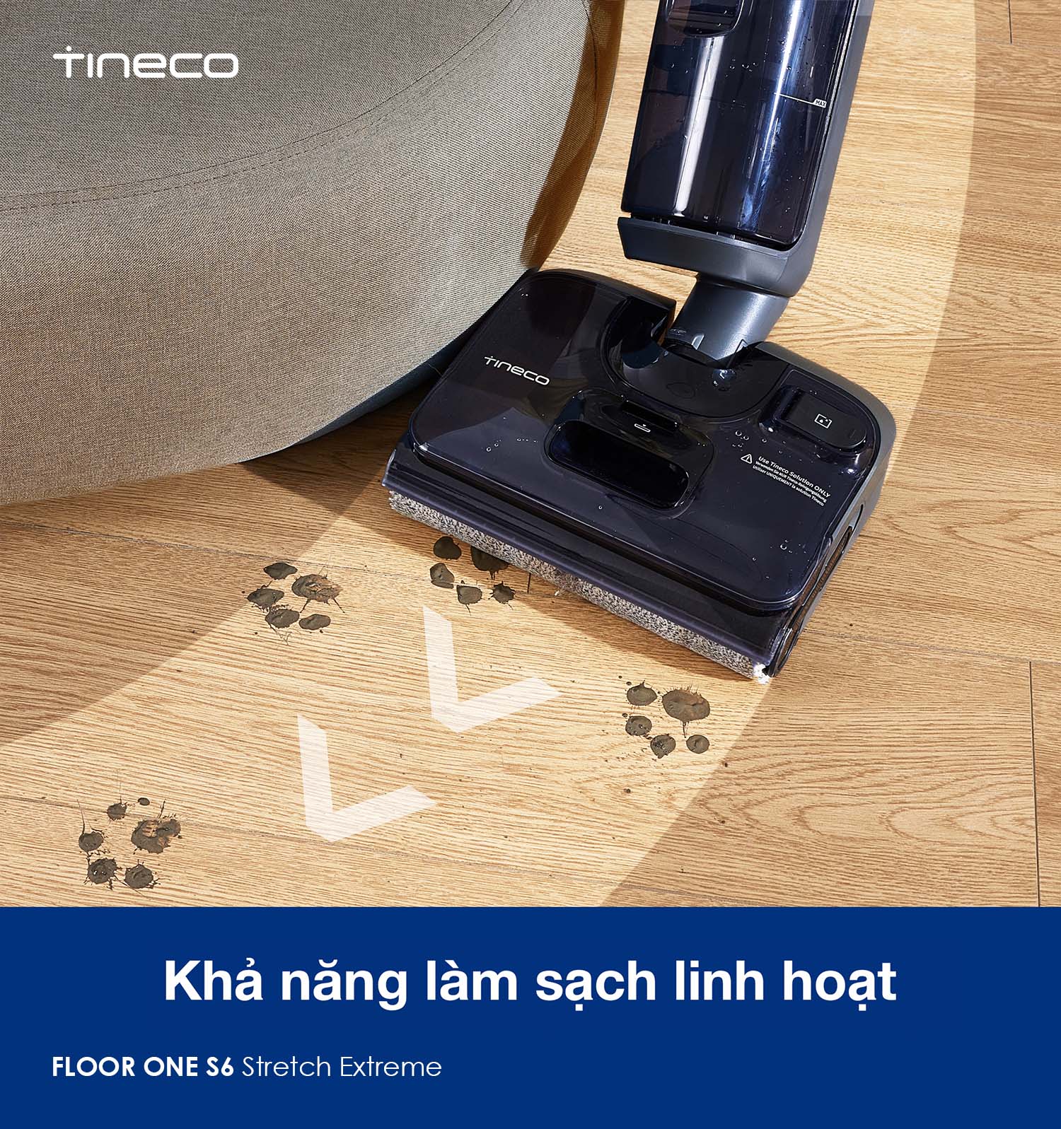 May hut bui lau nha Tineco Floor One S6 Stretch Extreme bigmivn 12