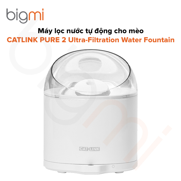 Máy lọc nước tự động cho mèo CATLINK Pure 2 Ultra-Filtration Water Fountain