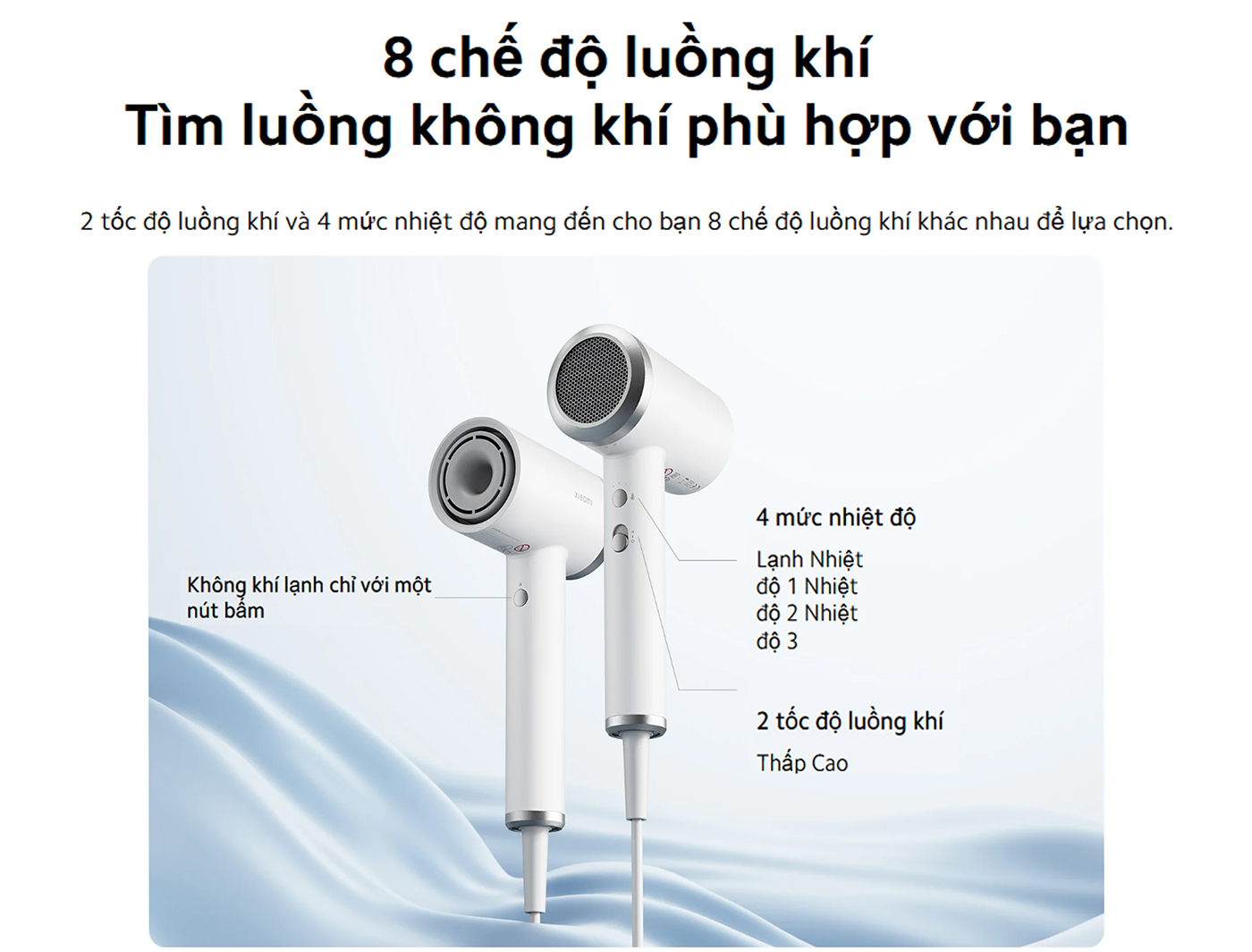 May say toc Xiaomi Iconic Hair Dryer BHR9114EU bigmivn 3