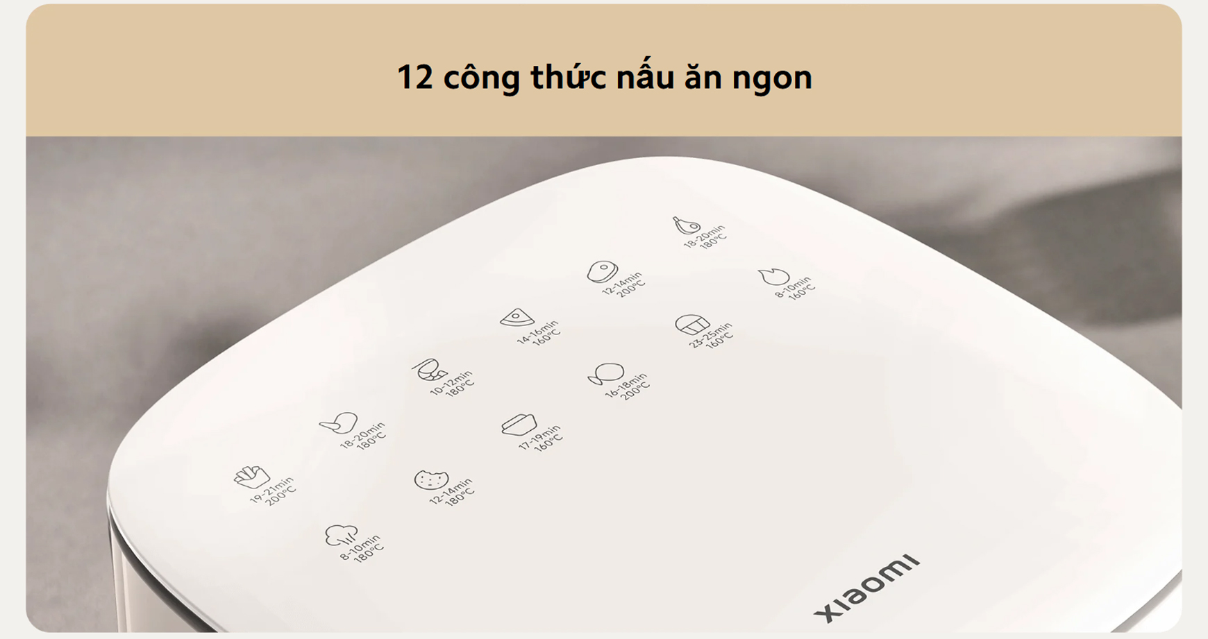 Noi chien khong dau Xiaomi Air Fryer Essential 6L BHR8588EU chinh hang tai bigmivn 6