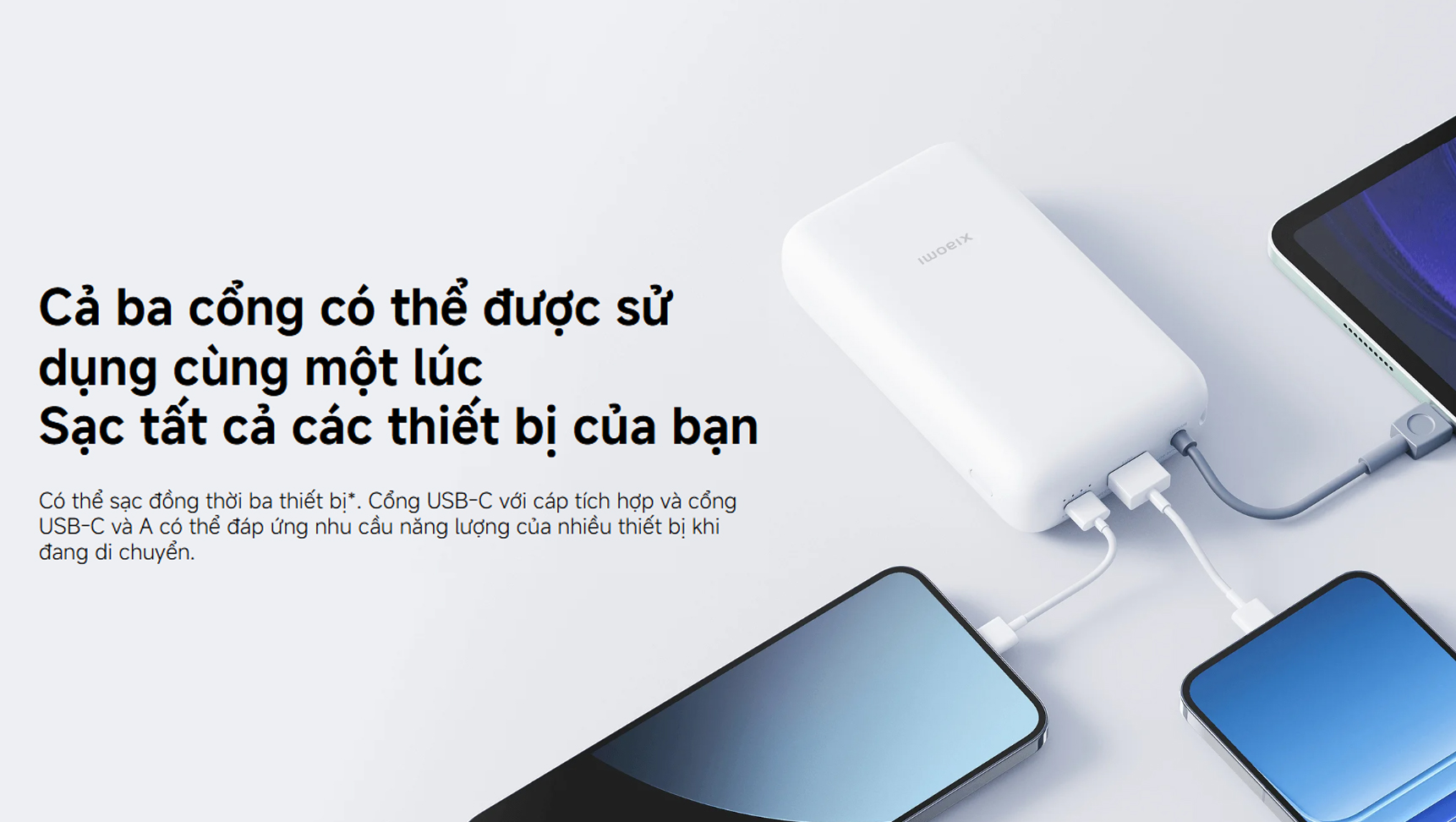 Pin sac du phong Xiaomi 20000mAh BHR9739TH 1C1A 22.5W 6