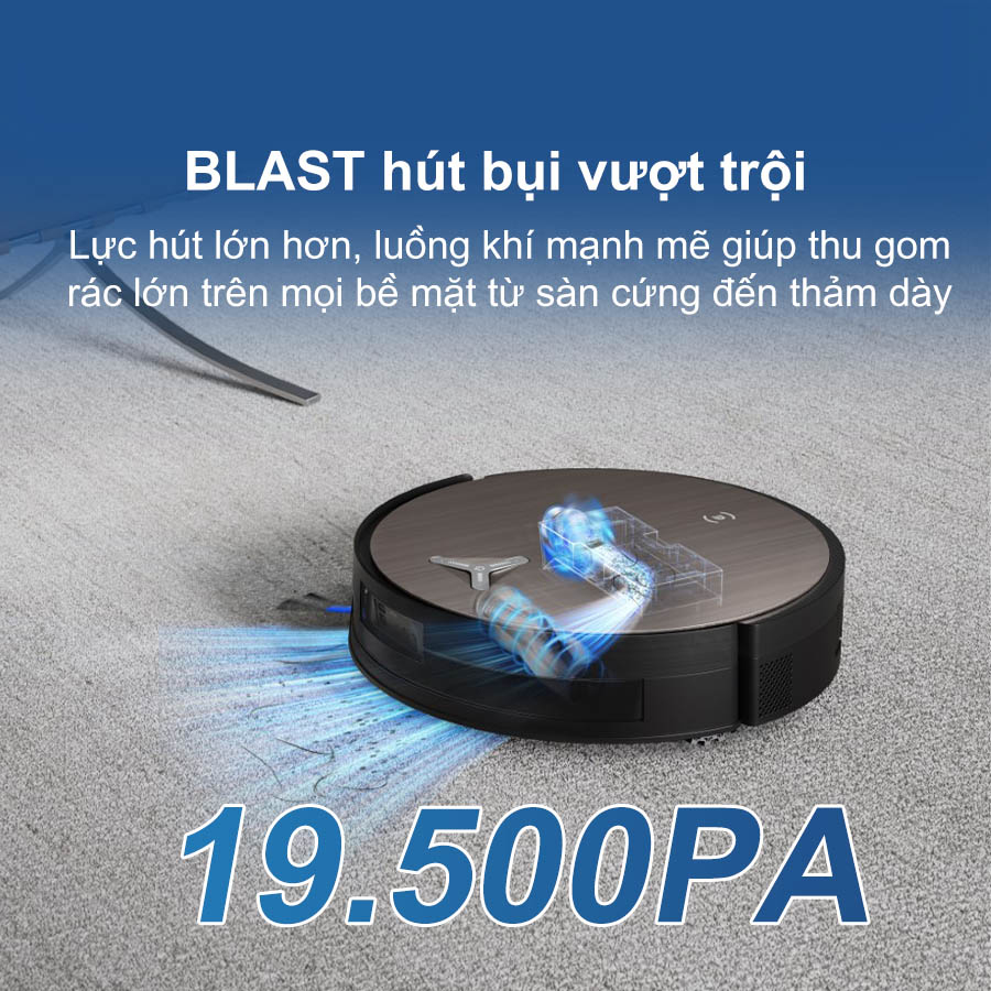 Robot hut bui lau nha Ecovacs Deebot X11 OmniCyclone chinh hang tai bigmivn 1