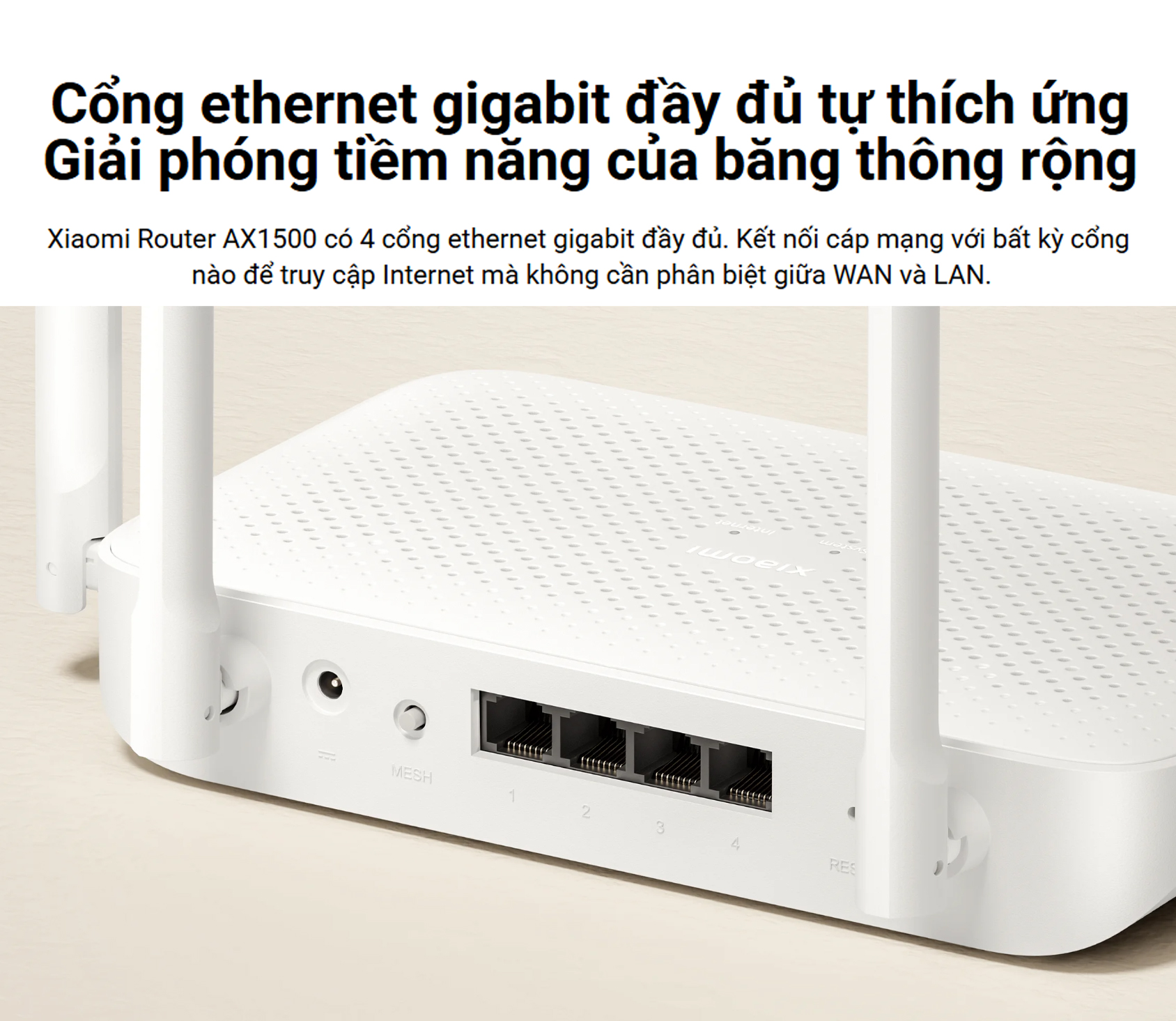 Router Wifi Xiaomi AX1500 bigmivn 3