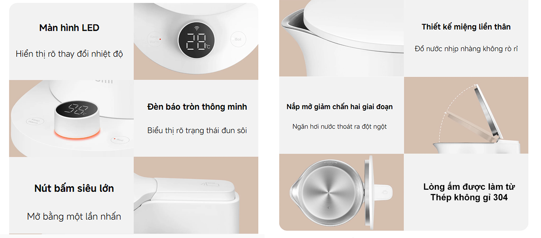 Am dun nuoc thong minh Xiaomi Smart Kettle 2 Pro bigmivn 10