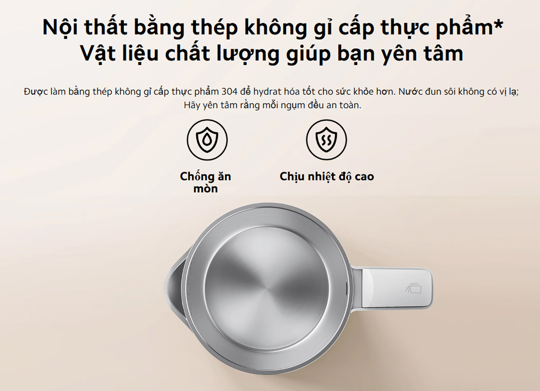 Am sieu toc Xiaomi Electric Kettle 2 Lite 1.5L BHR9036EU 1500W bigmivn 4