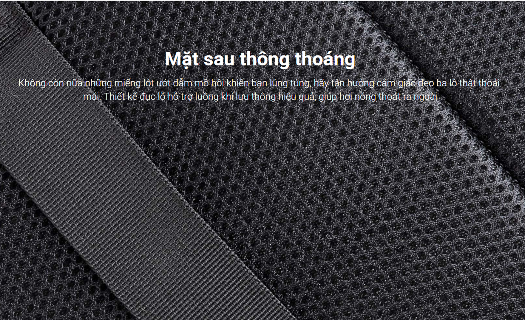 Balo Xiaomi Commuter Backpack sieu nhe chong rach chong tham nuoc bigmivn 5