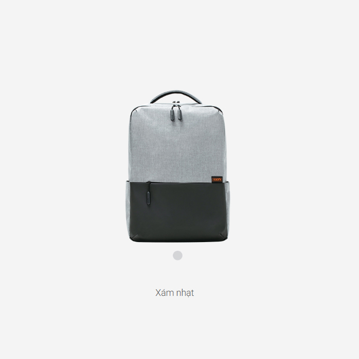 Balo Xiaomi Commuter Backpack siêu nhẹ chống rạch chống thấm nước màu xám Balo Xiaomi Commuter Backpack siêu nhẹ chống rạch chống thấm nước màu xám