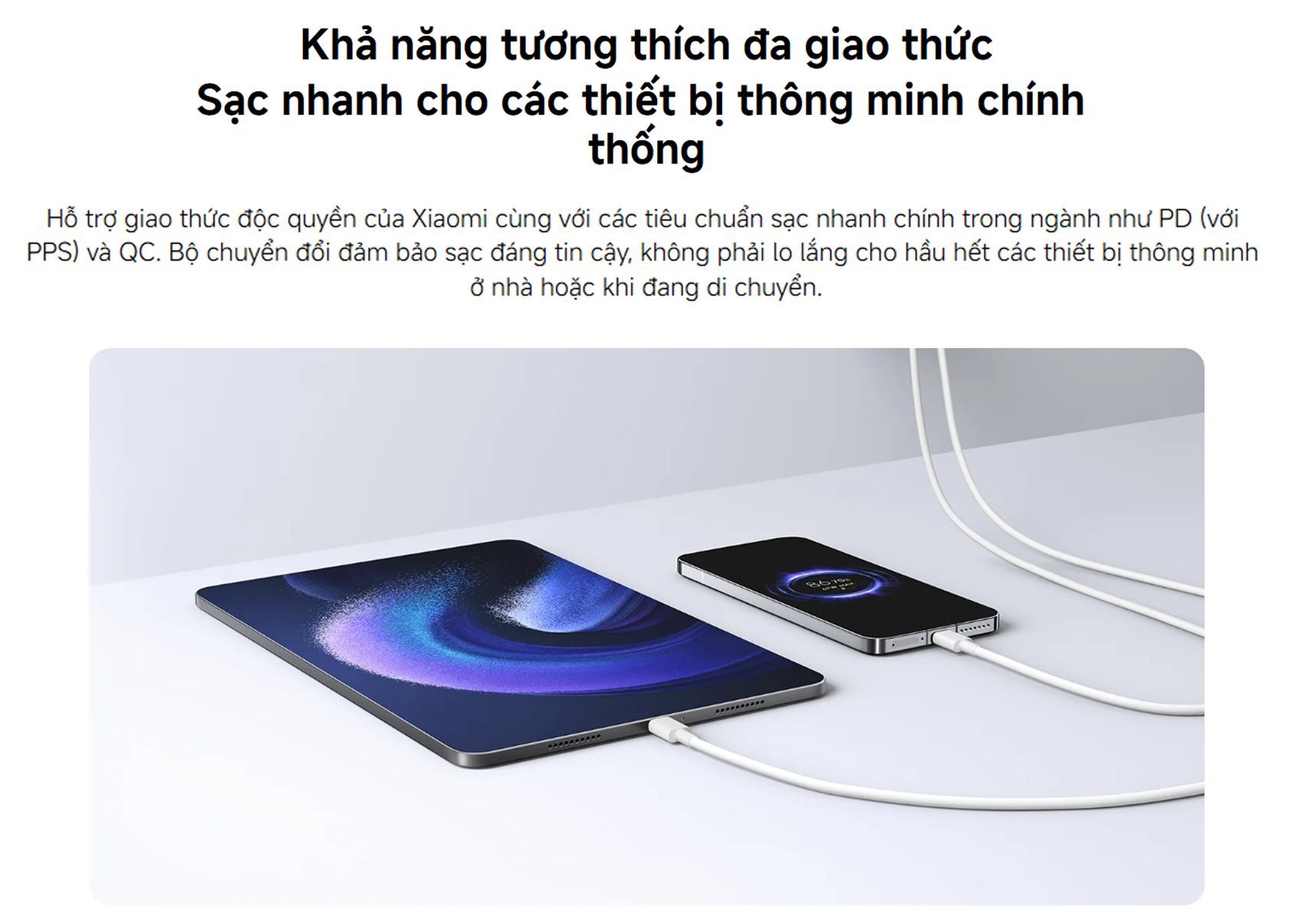 Cu sac nhanh Adapter Xiaomi 90W HyperCharge EU 2C1A bigmivn 4