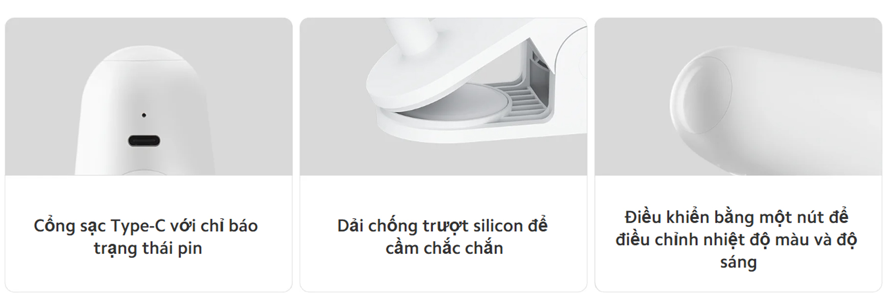 Den tich dien de ban Xiaomi Flexible Rechargeable Lamp bigmivn 8