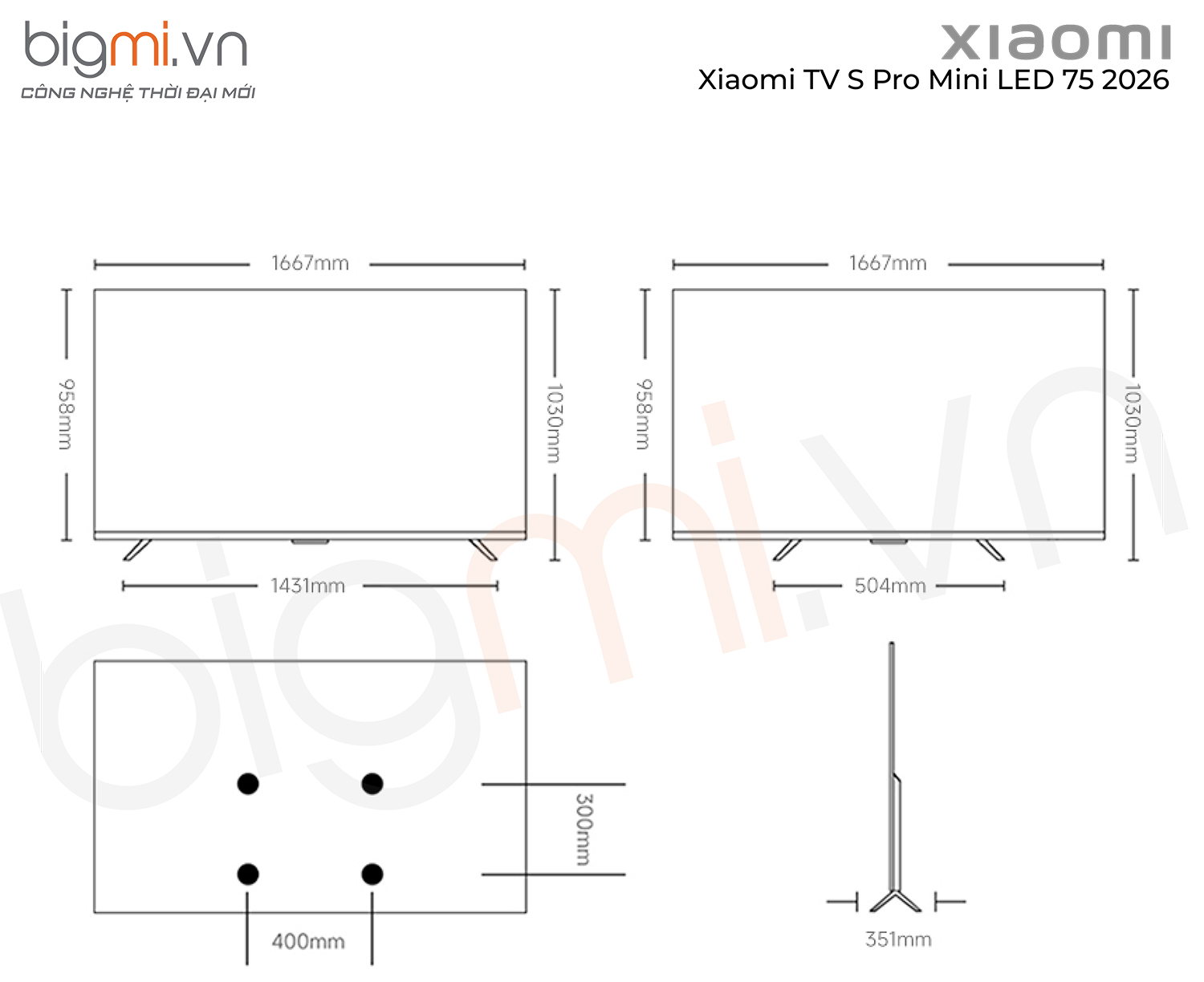 HDSD Xiaomi TV S Pro Mini LED 75 2026