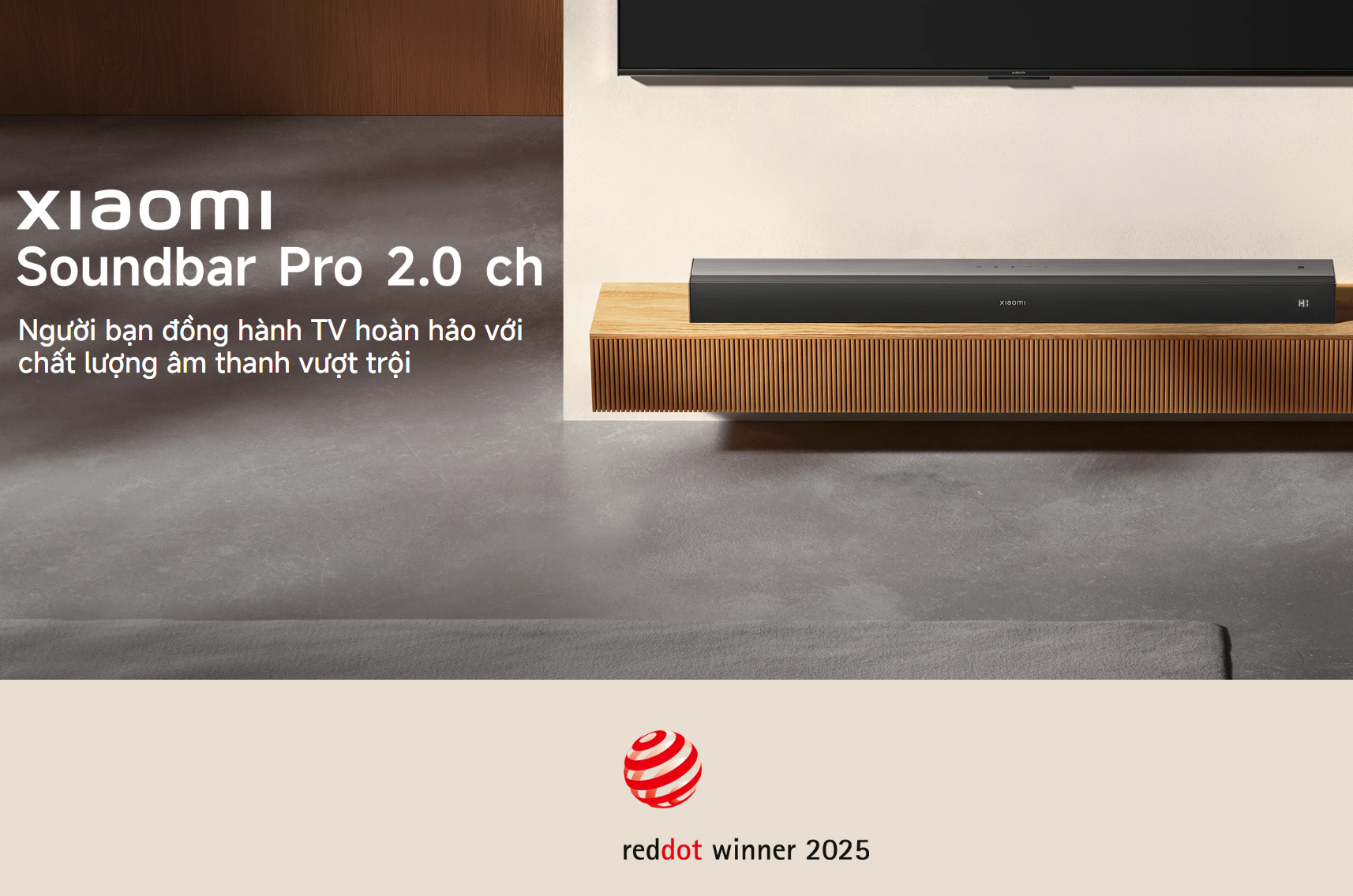 Loa tivi Xiaomi Soundbar Pro 2.0ch 1