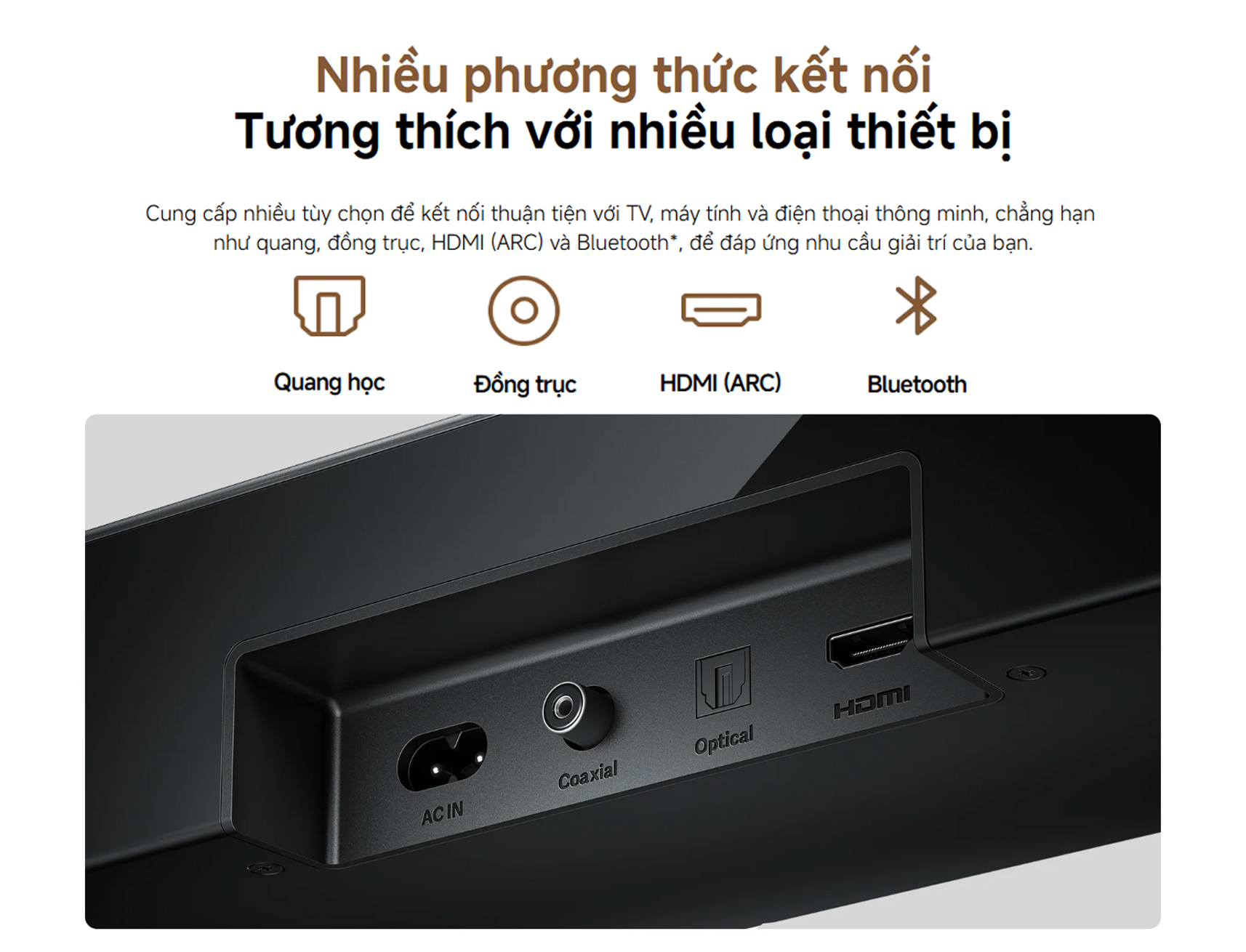 Loa tivi Xiaomi Soundbar Pro 2.0ch 4
