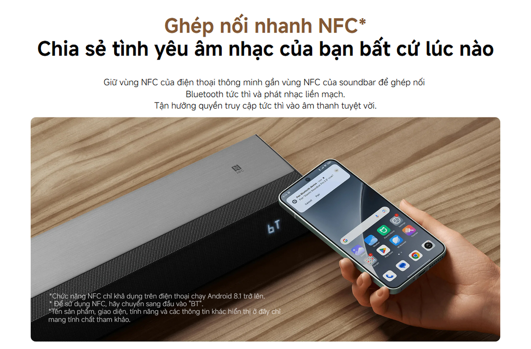 Loa tivi Xiaomi Soundbar Pro 2.0ch 5