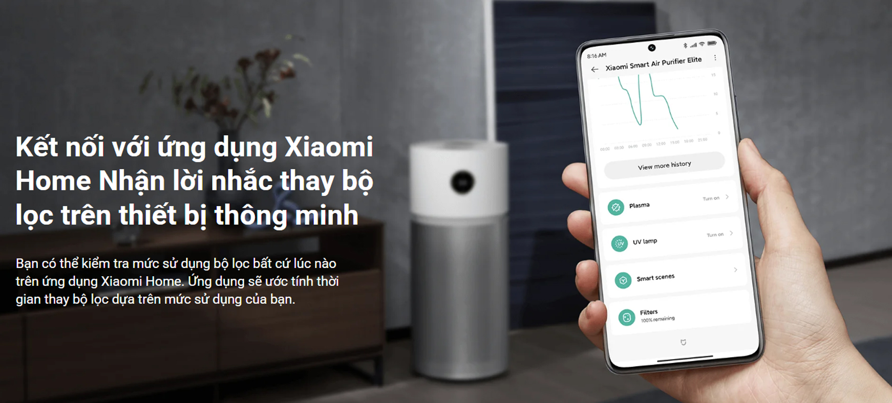 Loi loc khong khi Xiaomi Smart Air Purifier Elite Filter bigmivn 7