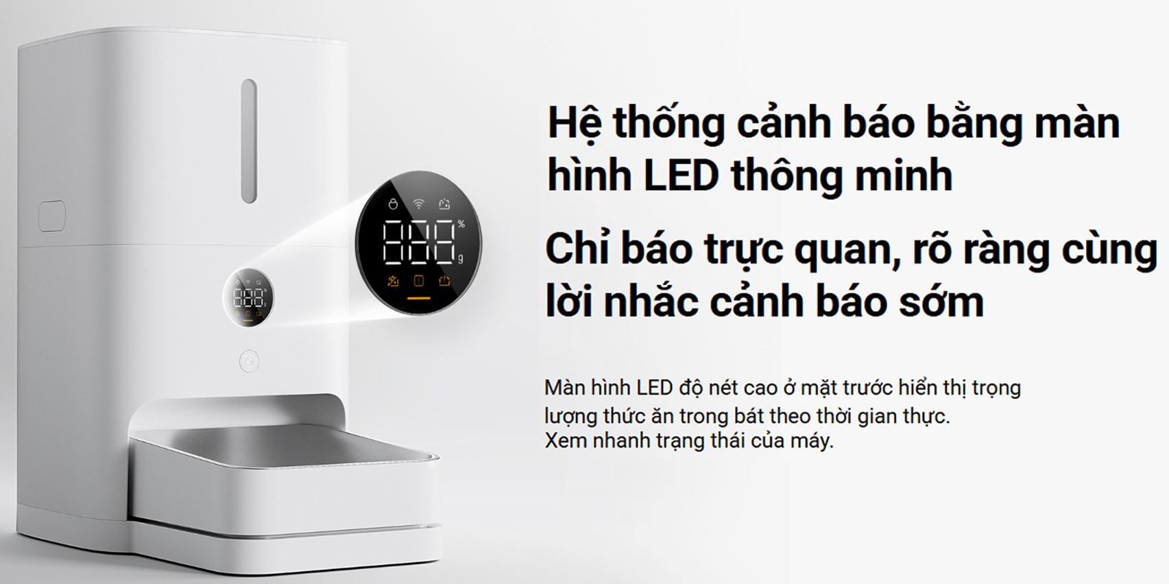 May cho thu cung an Xiaomi Smart Pet Food Feeder 2 bigmivn 9