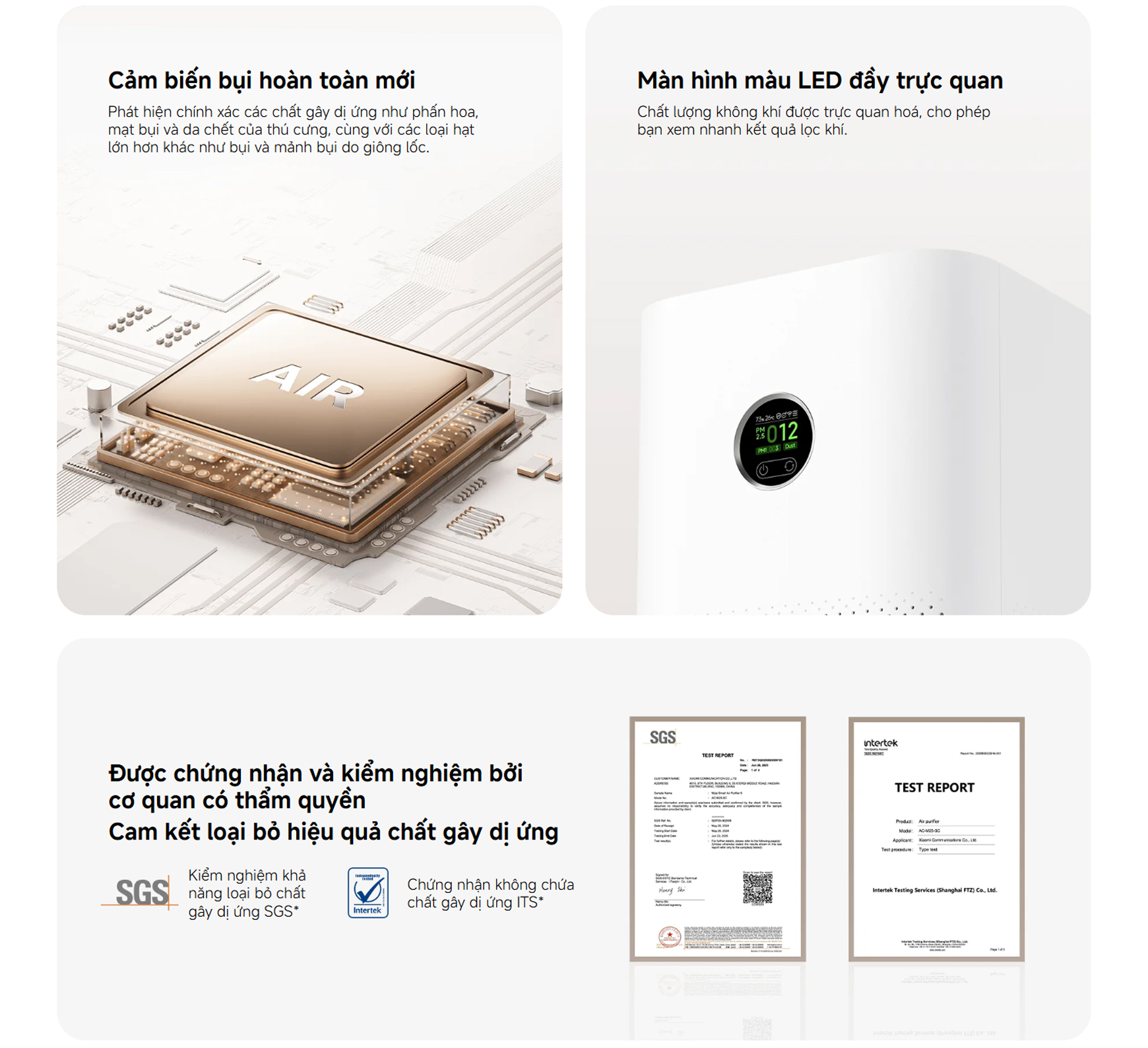 May loc khong khi Xiaomi Mijia Smart Air Purifier 6 bigmivn 6