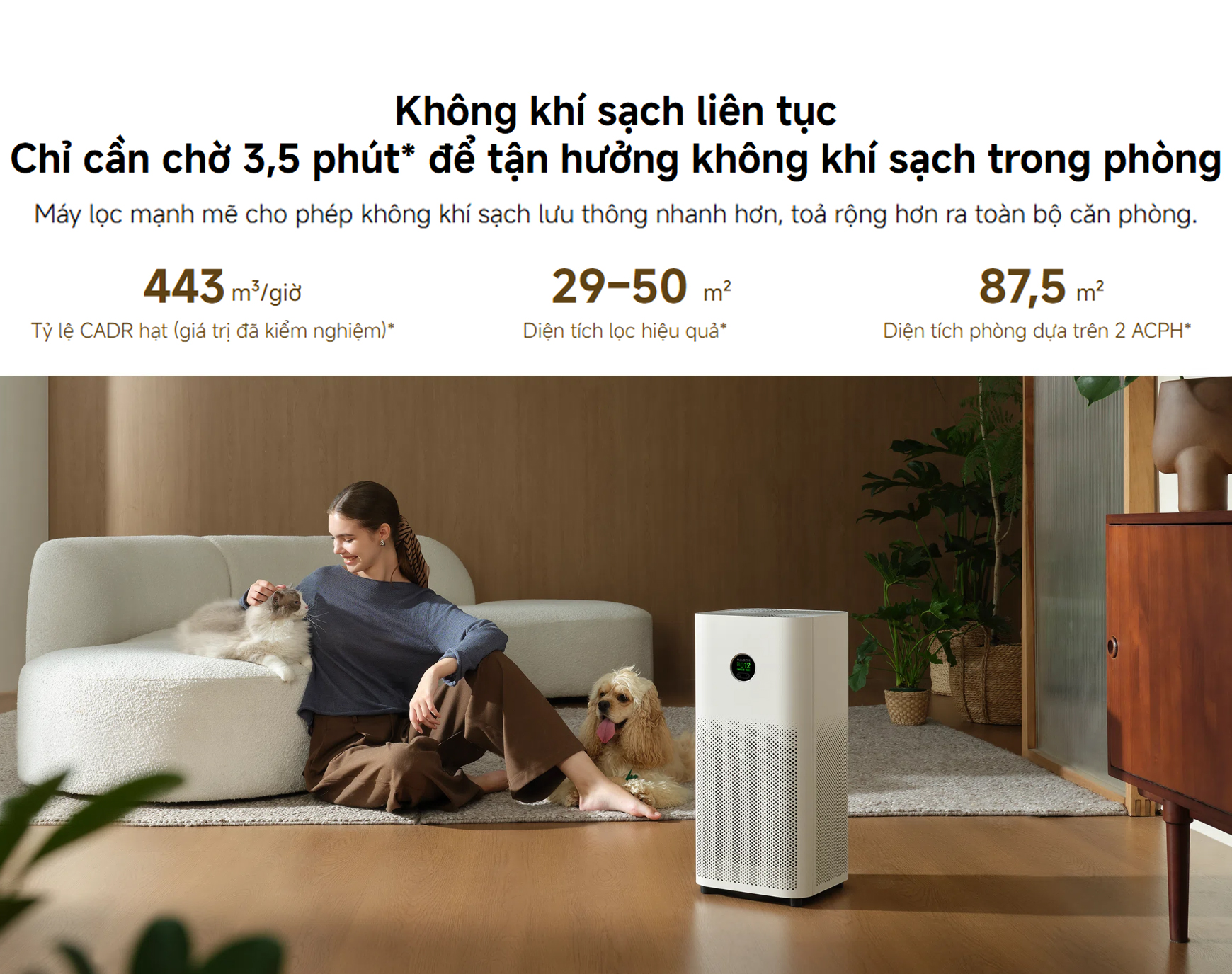 May loc khong khi Xiaomi Mijia Smart Air Purifier 6 bigmivn 9