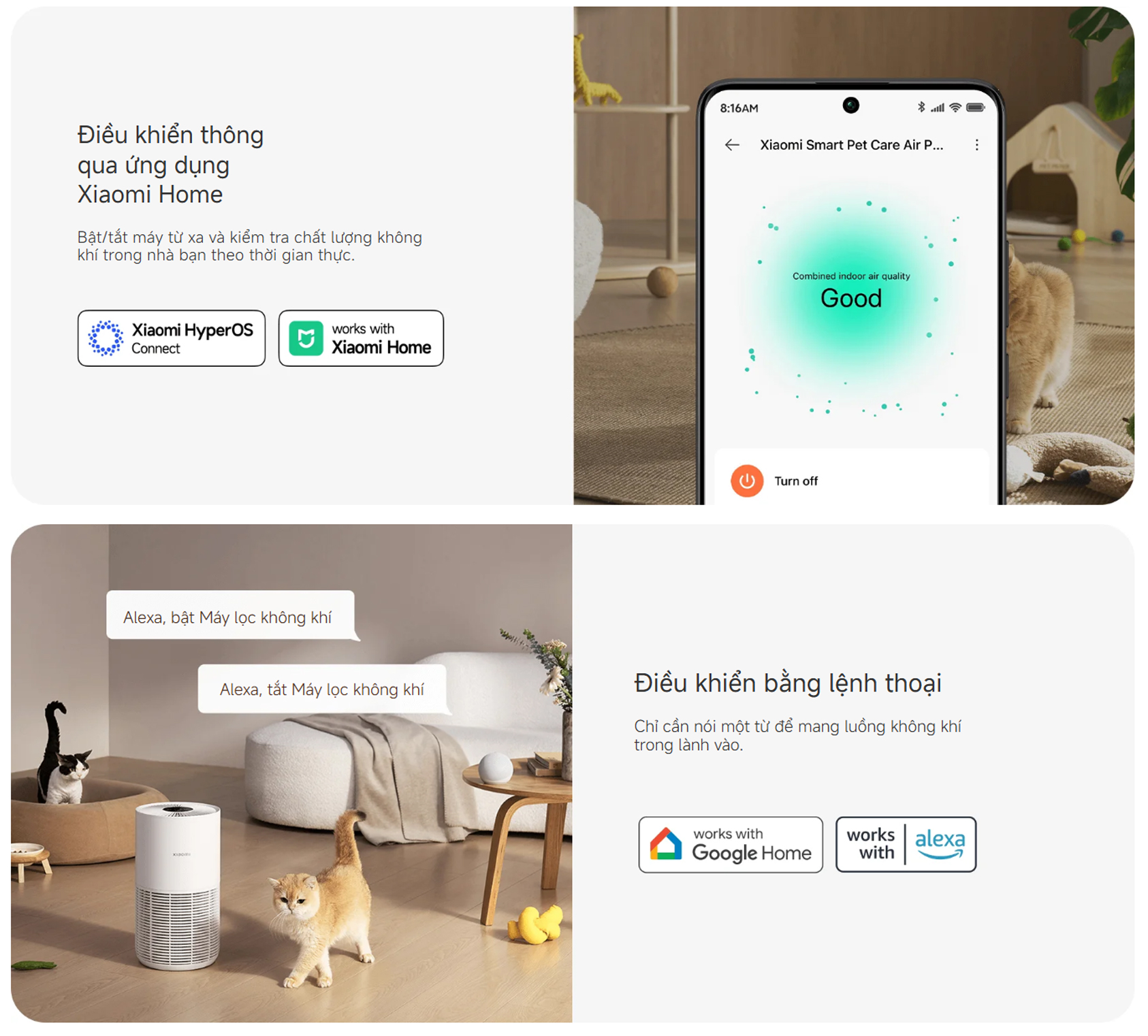 May loc khong khi Xiaomi Smart Pet Care Air Purifier bigmivn 10