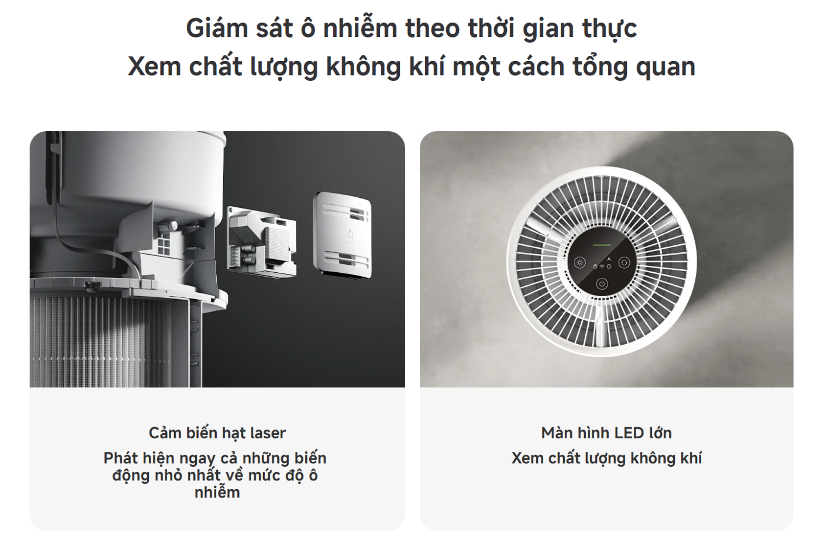 May loc khong khi Xiaomi Smart Pet Care Air Purifier bigmivn 9