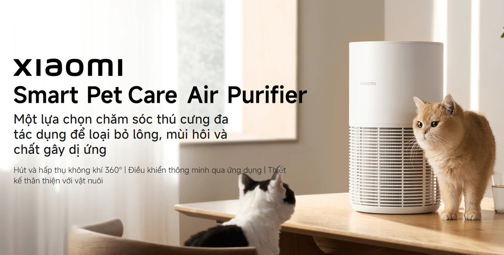 May loc khong khi Xiaomi Smart Pet Care Air Purifier bigmivn