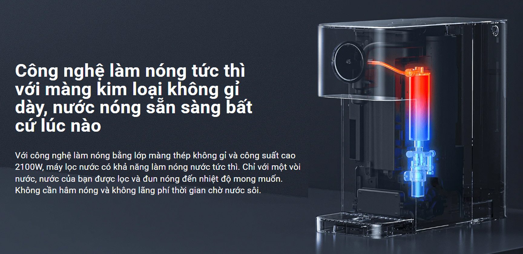 May loc nuoc Xiaomi Smart Filtered Water Dispenser Pro bigmivn 10