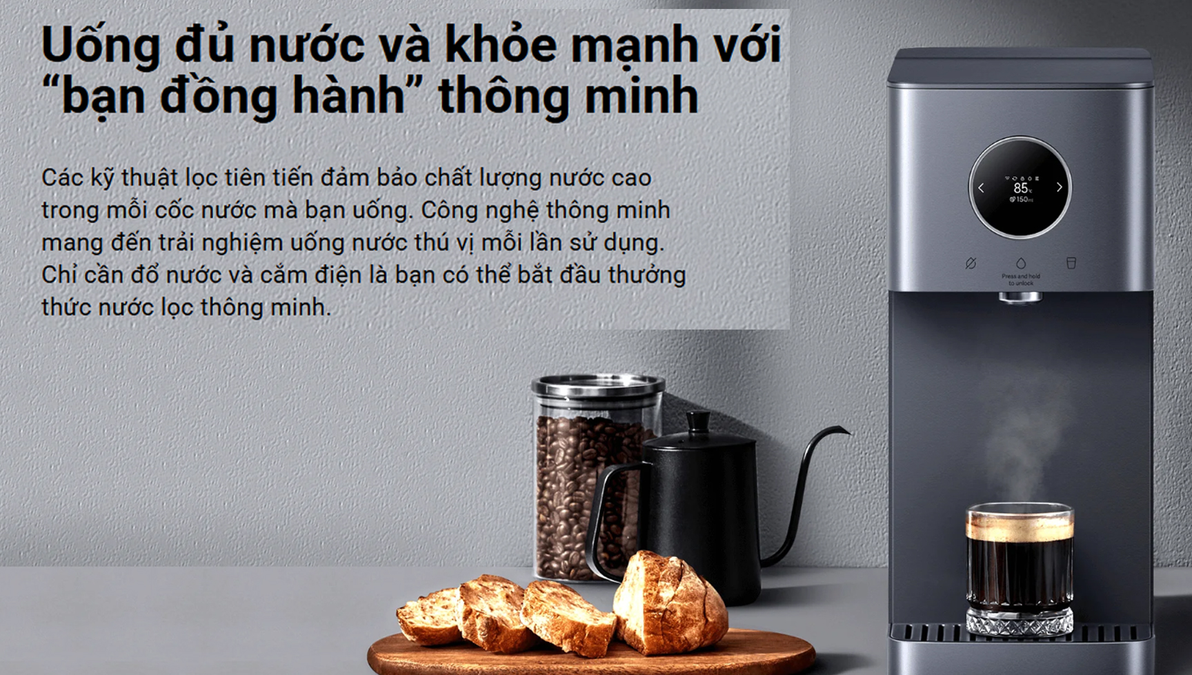 May loc nuoc Xiaomi Smart Filtered Water Dispenser Pro bigmivn 2
