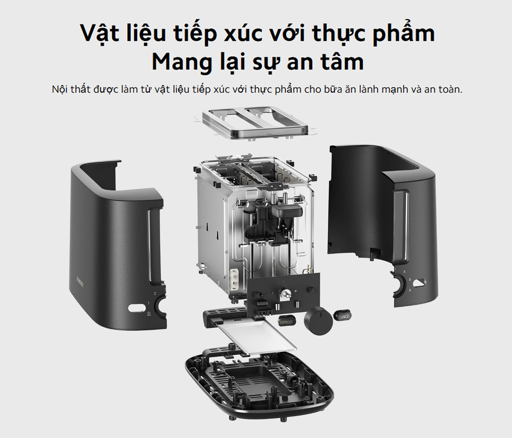May nuong banh my Xiaomi Toaster bigmivn 2