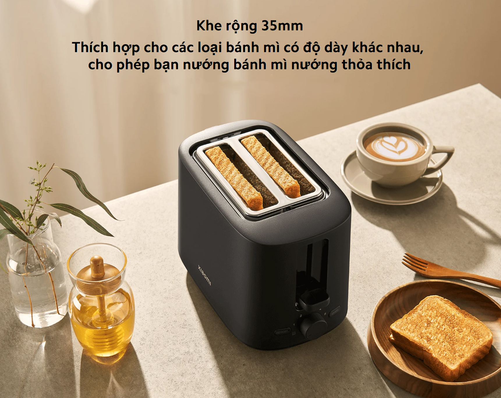 May nuong banh my Xiaomi Toaster bigmivn 3