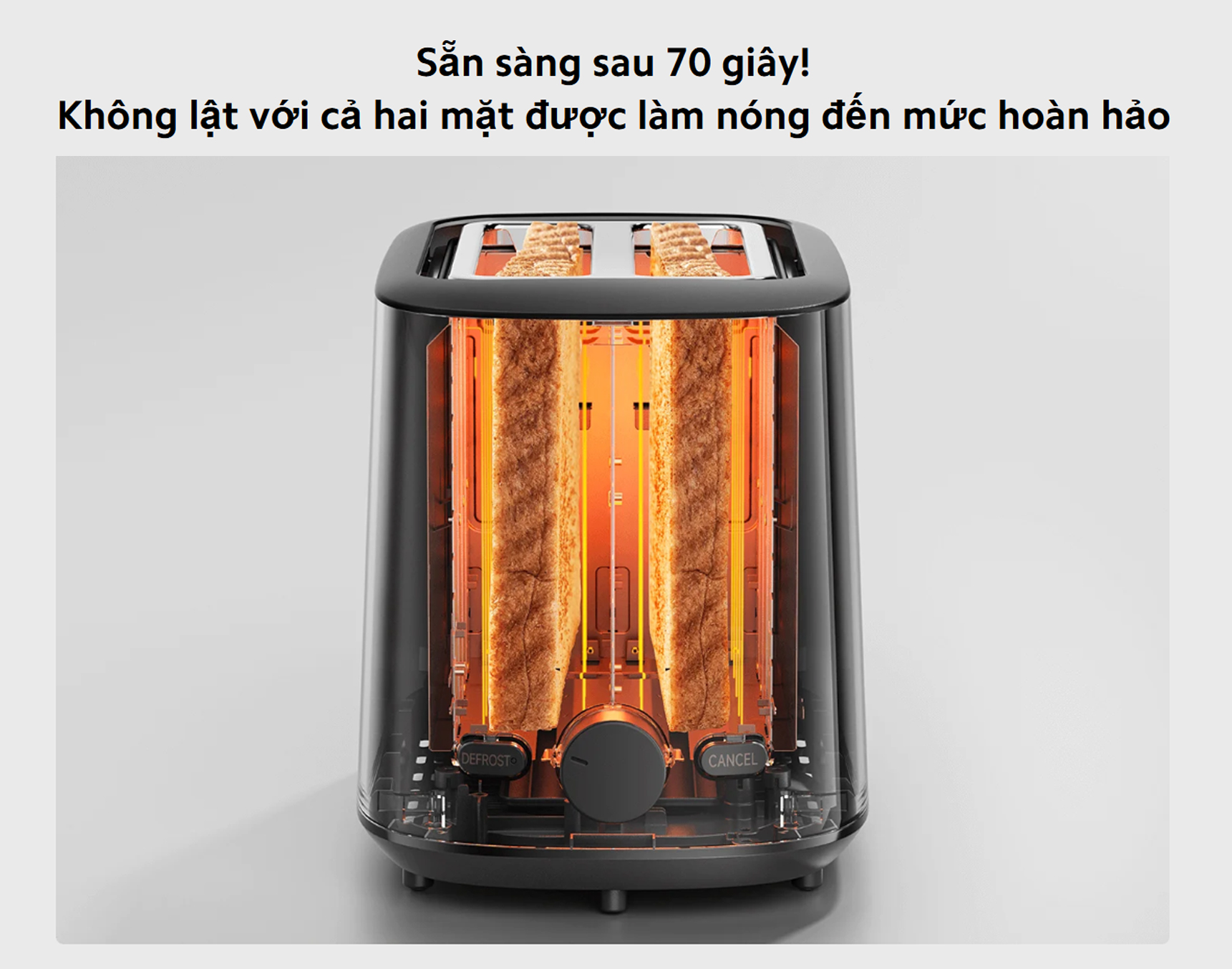 May nuong banh my Xiaomi Toaster bigmivn 7