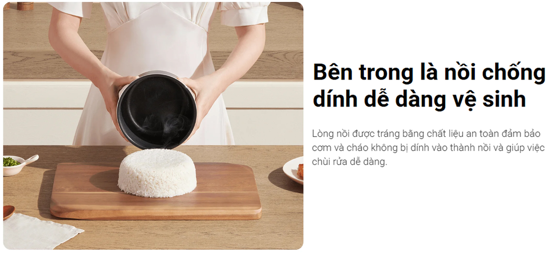 Noi com dien da nang Xiaomi Multifunctional Rice Cooker 1.5L bigmivn 5
