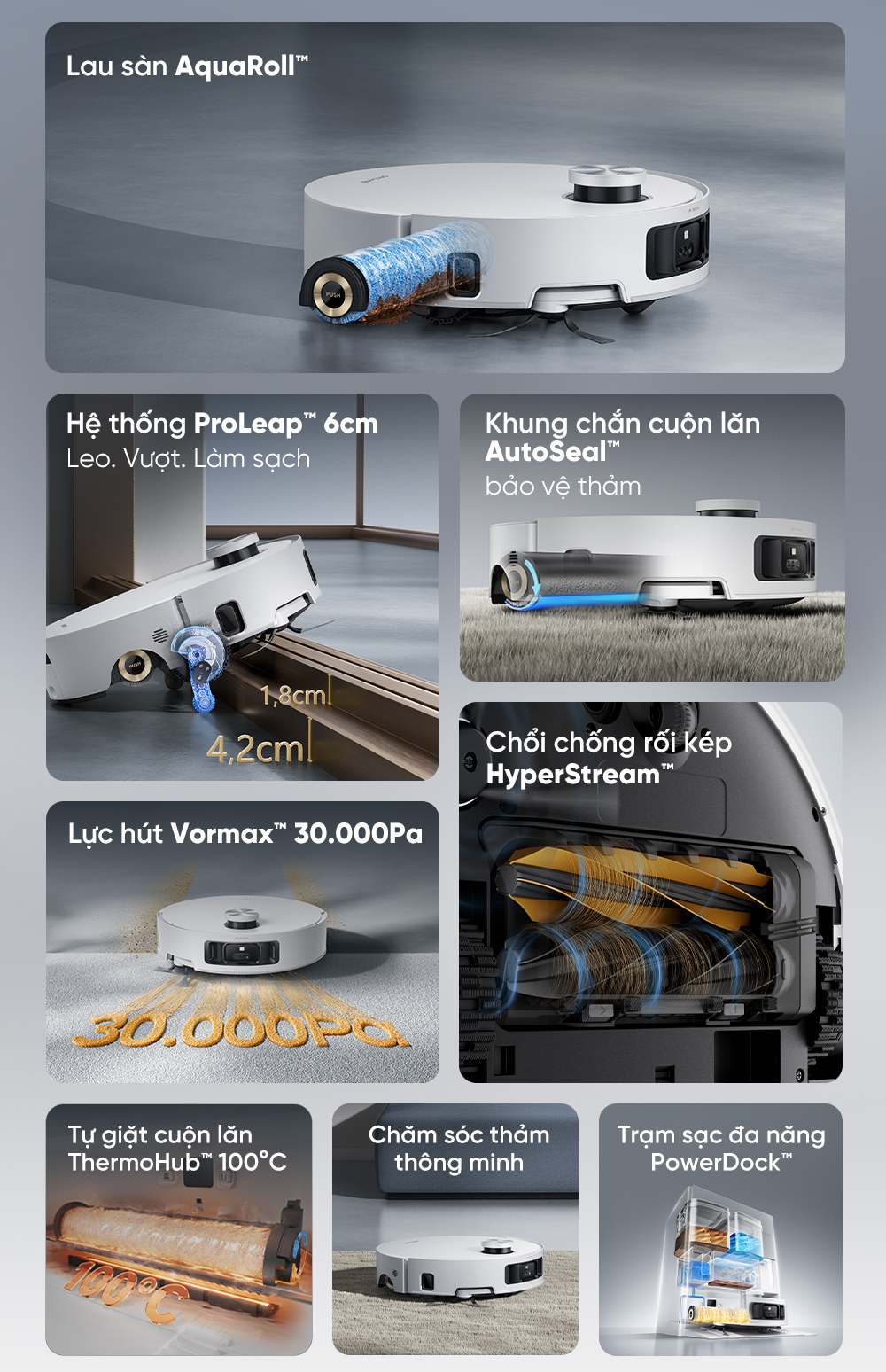 Robot hut bui lau nha Dreame Aqua10 Roller bigmivn 1