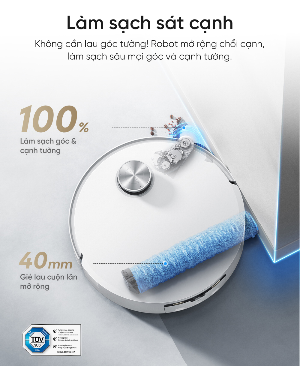 Robot hut bui lau nha Dreame Aqua10 Roller bigmivn 10