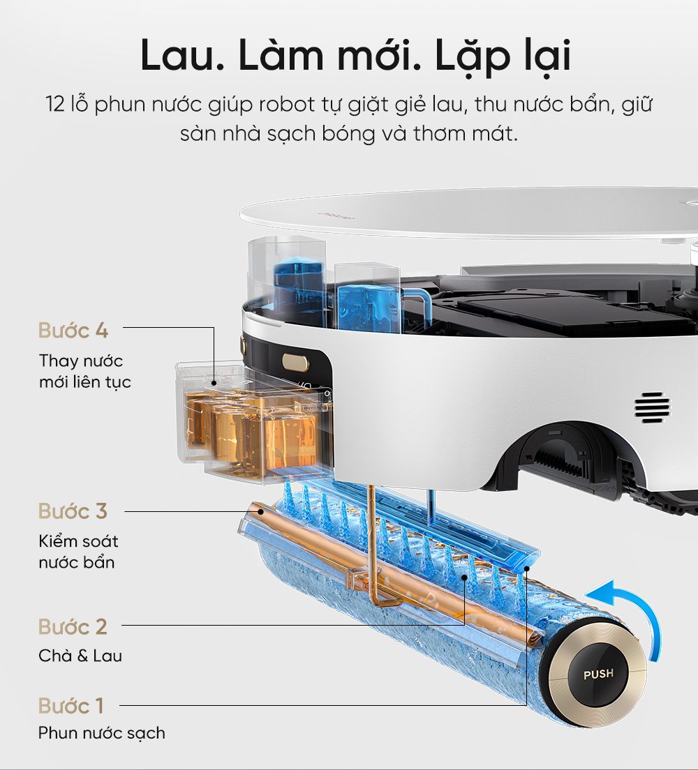 Robot hut bui lau nha Dreame Aqua10 Roller bigmivn 3