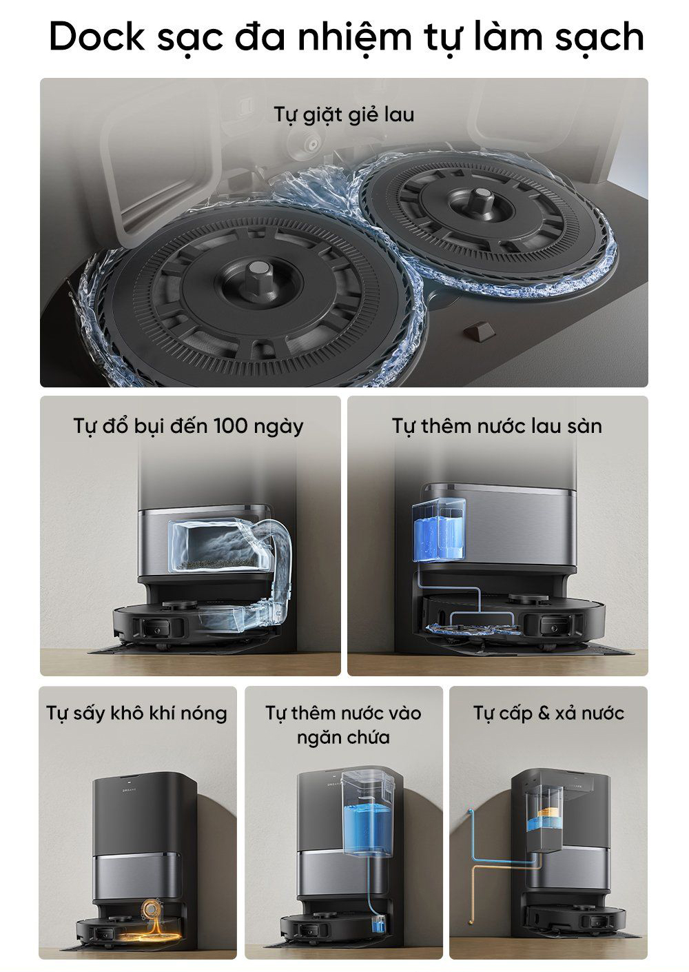 Robot hut bui lau nha Dreame L10s Ultra Gen 3 bigmivn 6