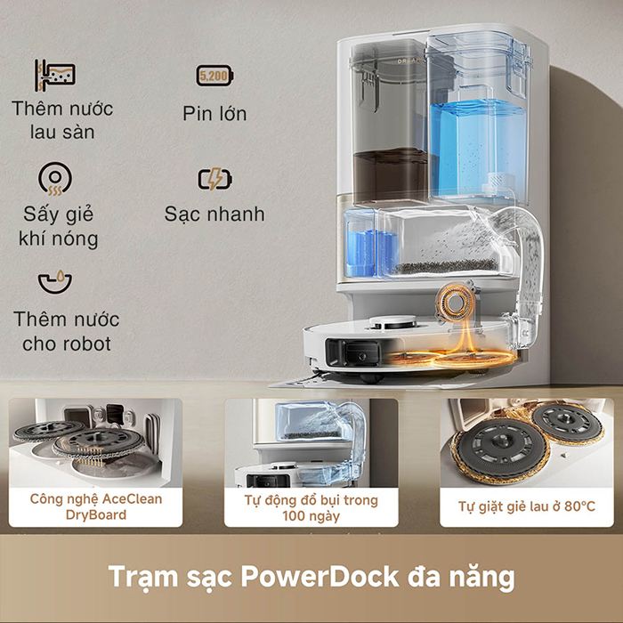 Robot hut bui lau nha Dreame L50 Ultra CE bigmivn 6