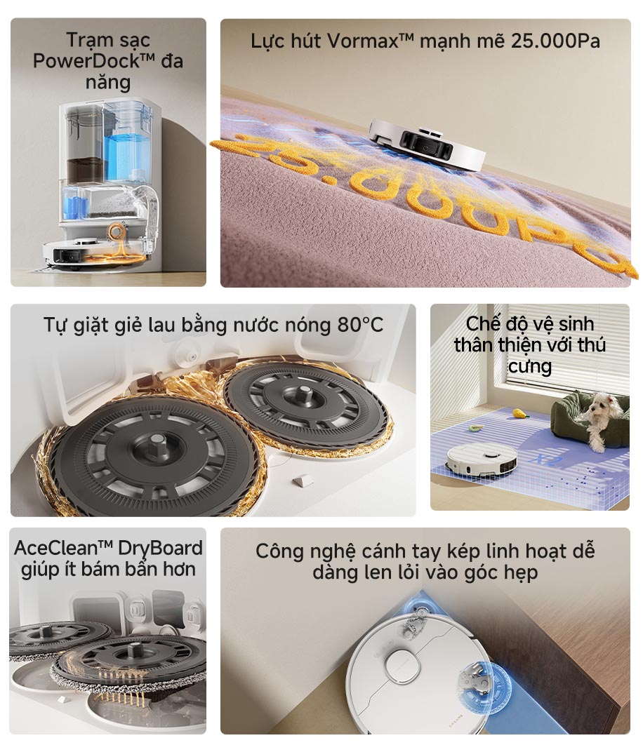 Robot hút bụi lau nhà Dreame L50 Ultra CE bigmivn