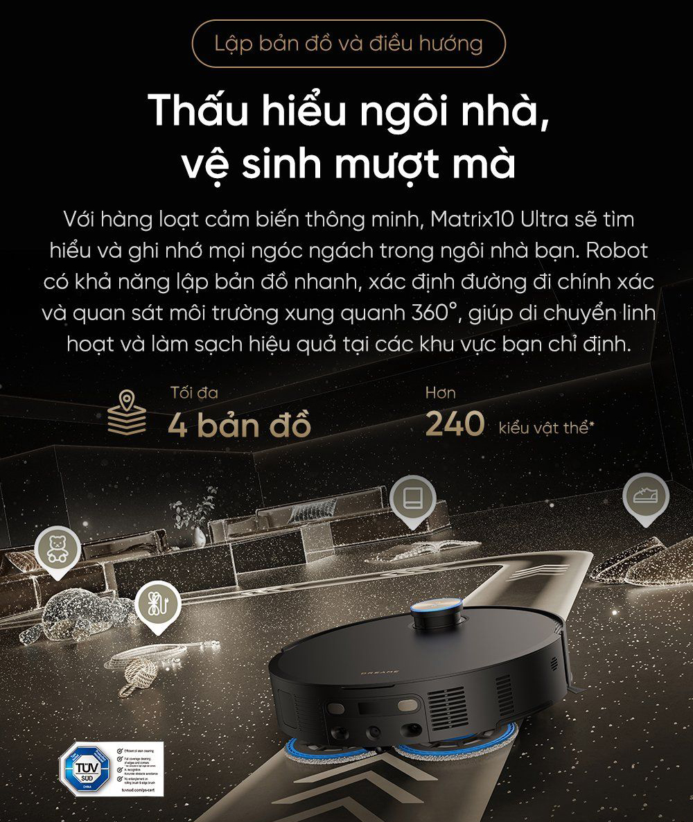 Robot hut bui lau nha Dreame Matrix10 Ultra bigmivn 8