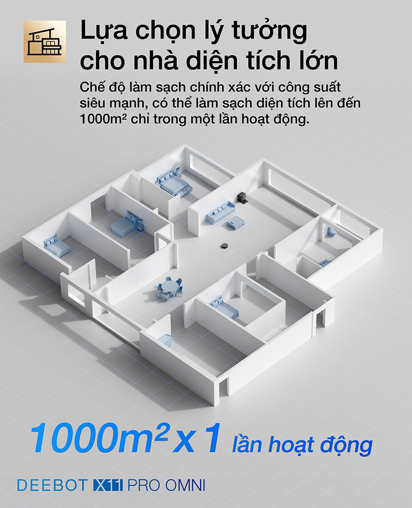 Robot hut bui lau nha Ecovacs Deebot X11 Pro Omni bigmivn 1