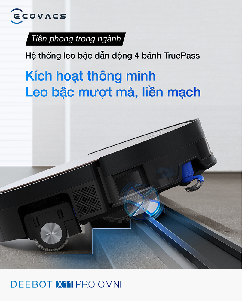 Robot hut bui lau nha Ecovacs Deebot X11 Pro Omni bigmivn 10