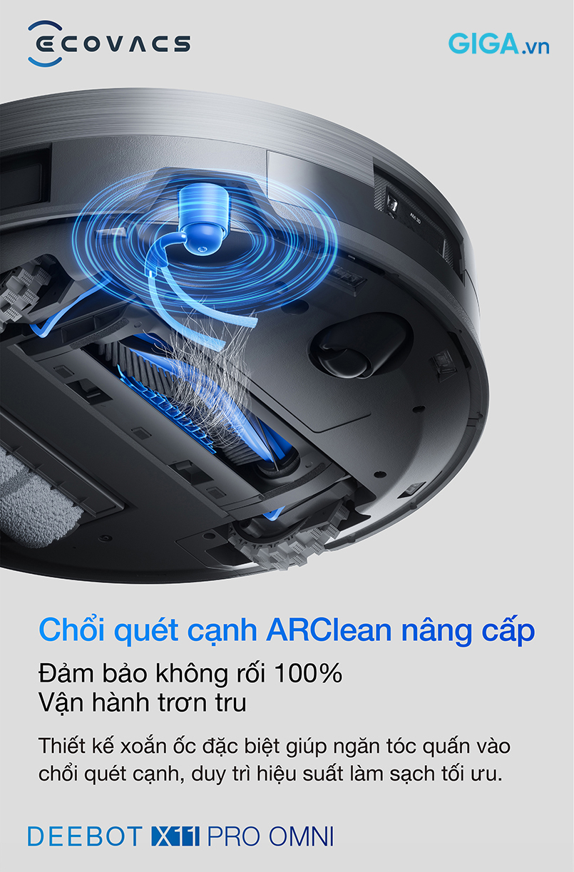 Robot hut bui lau nha Ecovacs Deebot X11 Pro Omni bigmivn 8