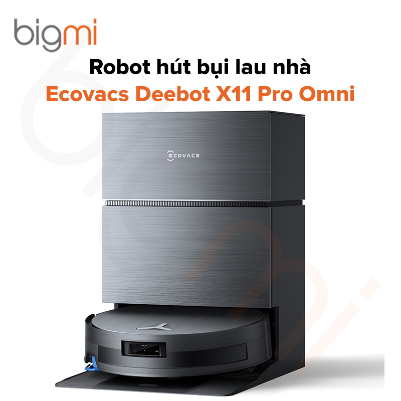 Robot hút bụi lau nhà Ecovacs Deebot X11 Pro Omni