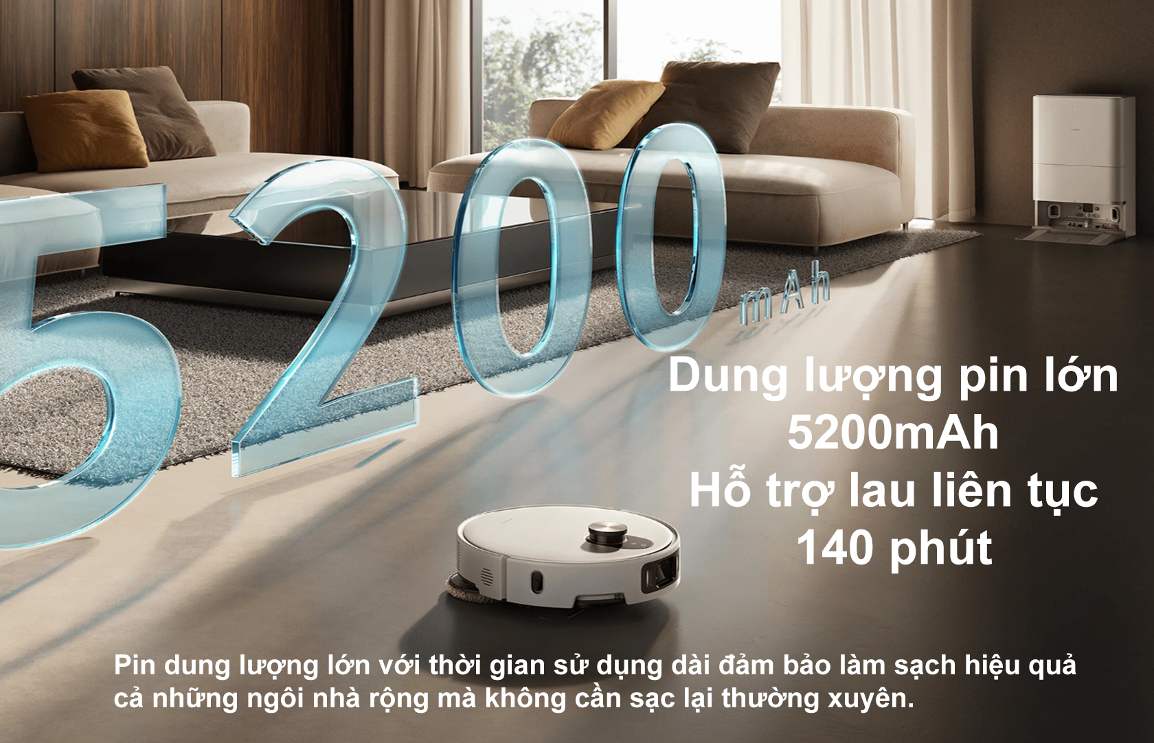 Robot hut bui lau nha Xiaomi Vacuum 5 Pro OV21GL 17