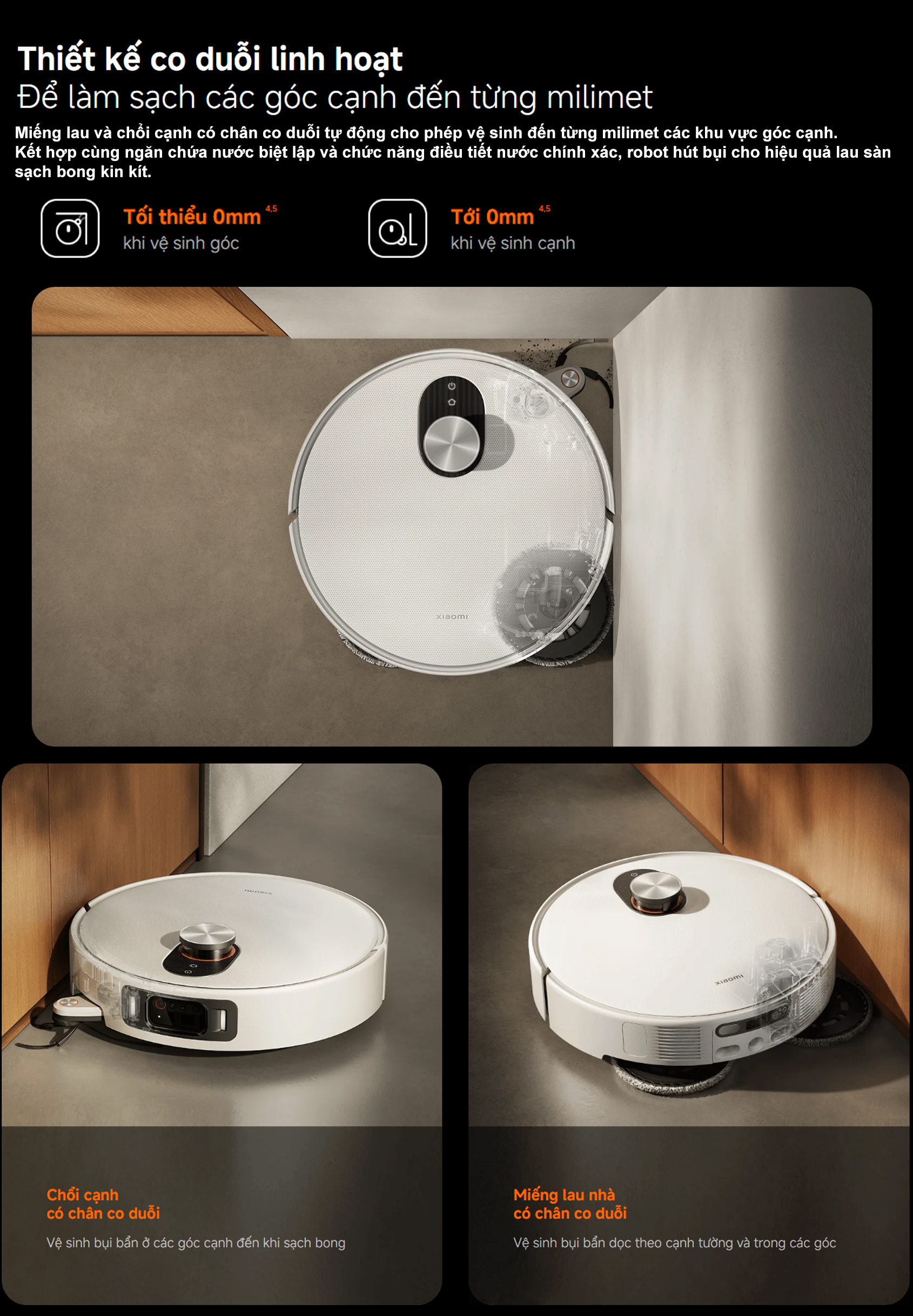 Robot hut bui lau nha Xiaomi Vacuum 5 Pro OV21GL 7