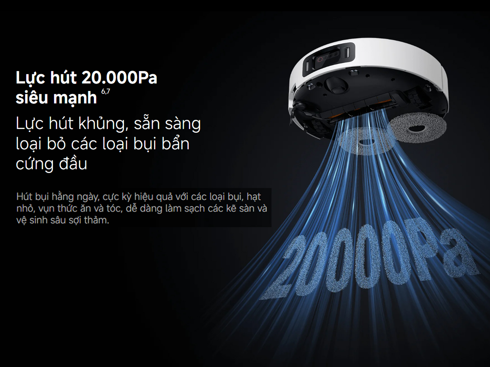 Robot hut bui lau nha Xiaomi Vacuum 5 Pro OV21GL 8