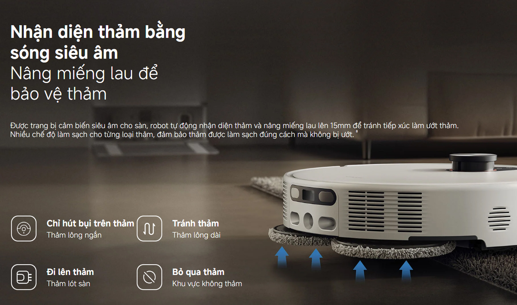 Robot hut bui lau nha Xiaomi Vacuum 5 Pro OV21GL 9