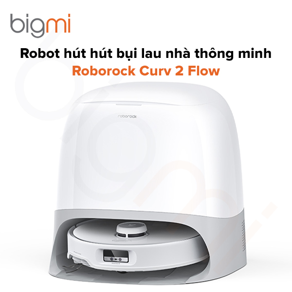Robot hút hút bụi lau nhà Roborock Curv 2 Flow